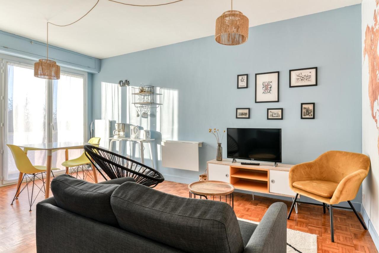 Ferienwohnung Les Couleurs Du Monde ! Parking Et Balcon Carcassonne Exterior foto